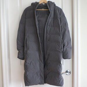 Waterproof down/feather parka